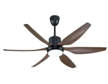 Quạt trần đèn Beller 6 cánh 56BL – 112b gỗ