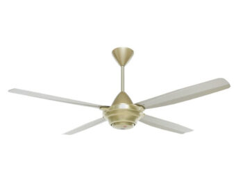Quạt trần KDK 4 cánh M56XR màu vàng