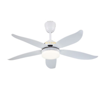 Quạt trần đèn 5 cánh DCT 117 trắng