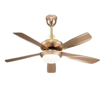 Quạt trần đèn 5 cánh DCT Fan 811 màu vàng