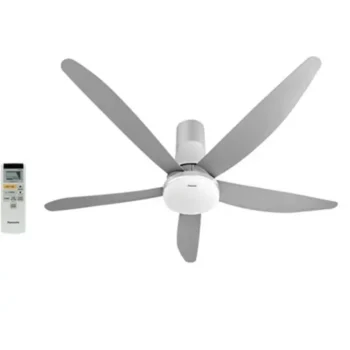 Quạt trần 5 cánh Panasonic F-60UFN – Đèn LED