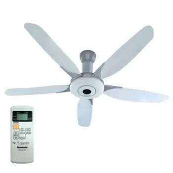 Quạt trần Panasonic 5 cánh F-60WWK – Remote