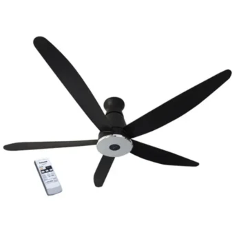 Quạt trần 5 cánh Panasonic F-60XDN – Màu đen