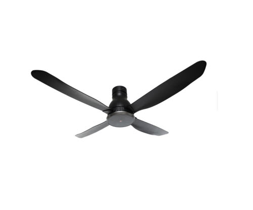 Quạt trần KDK 4 cánh W56WV đen